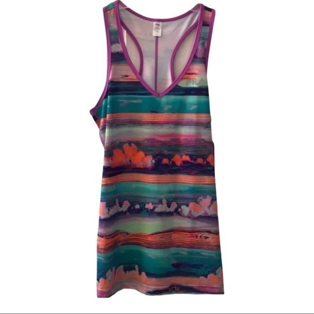 FILA New sport Racerback tank top Sz S